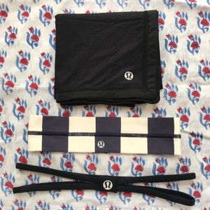 3 Lululemon Headbands